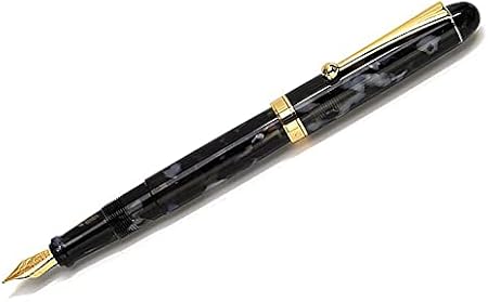 再再再..販 大西製作所 アセテート 黒夢(Kuroyume)細軸タイプ万年筆